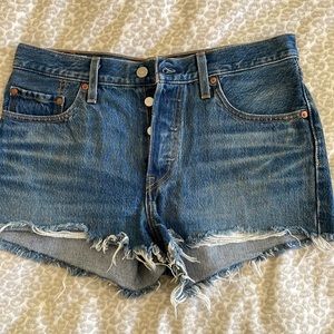 Levi’s denim shorts